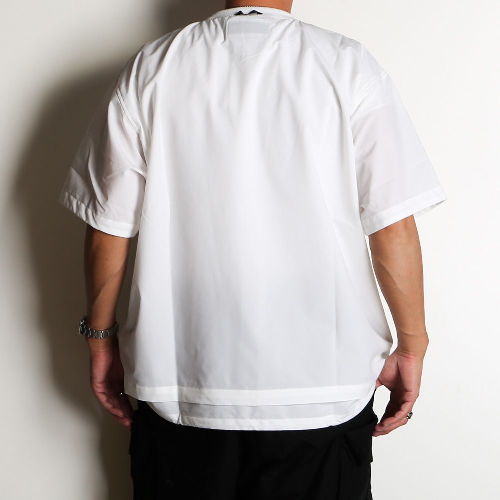 THE DEFORMED S/S PULLOVER WITH UTILITY POCKETS - WHITE / 2501006