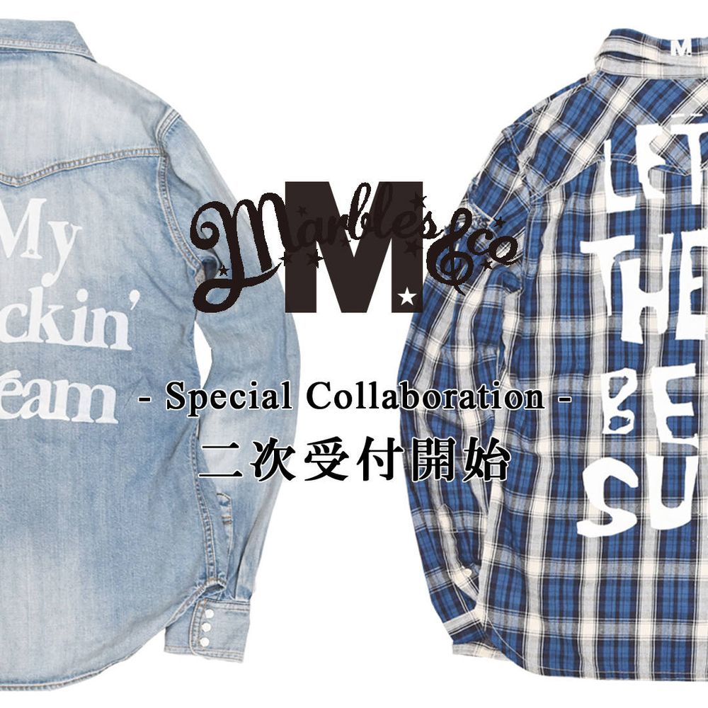 2次予約受付開始《M × Marbles》 -Special Collaboration Item-