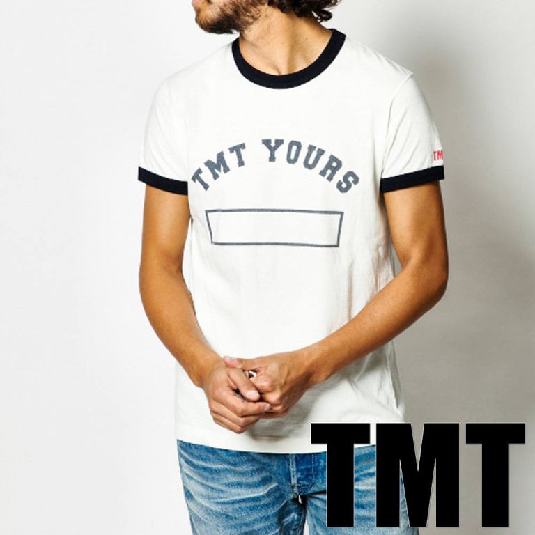 先行予約受付開始！ "TMT YOURS"ロゴのリンガーTシャツ