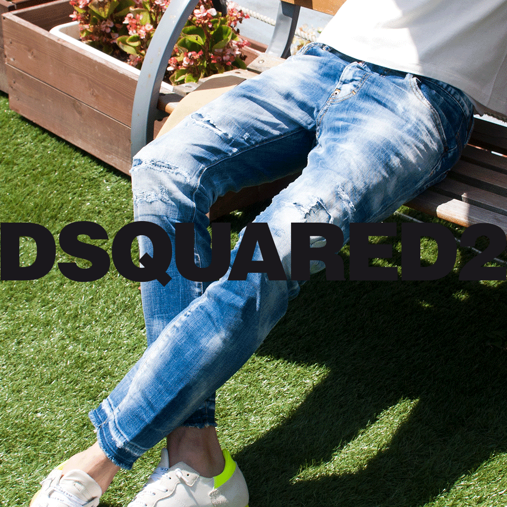 DSQUARED2】Skater Jean。 | chemical conbination