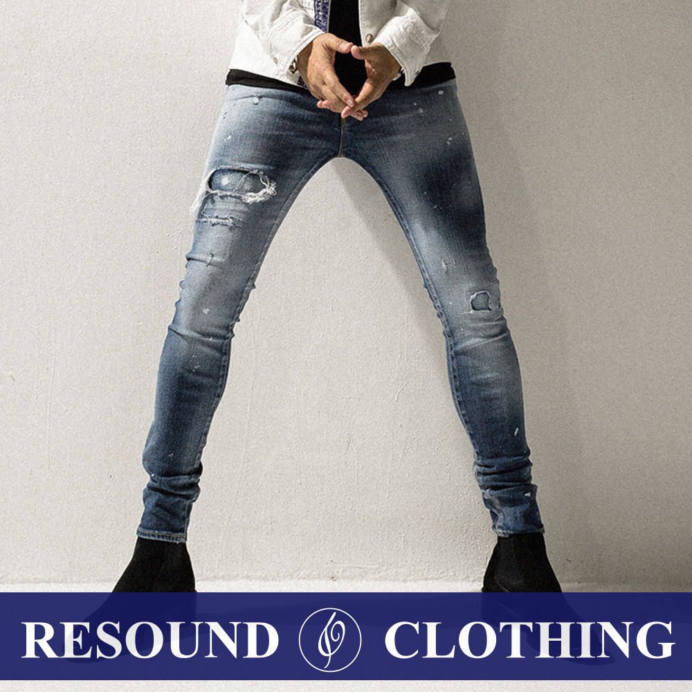 《RESOUND CLOTHING》タイトで吸い付くような綺麗なスキニーデニム