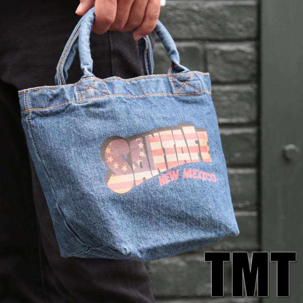 定番人気！ TMT【追加生産決定】今期のテーマである『SANTAFE』をプリント バッグ