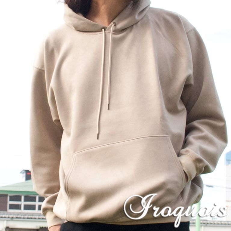 《Iroquois》上品な表面感のプルオーバーパーカー