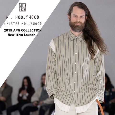 本日発売開始!! 【N.HOOLYWOOD】 19A/W New Item.