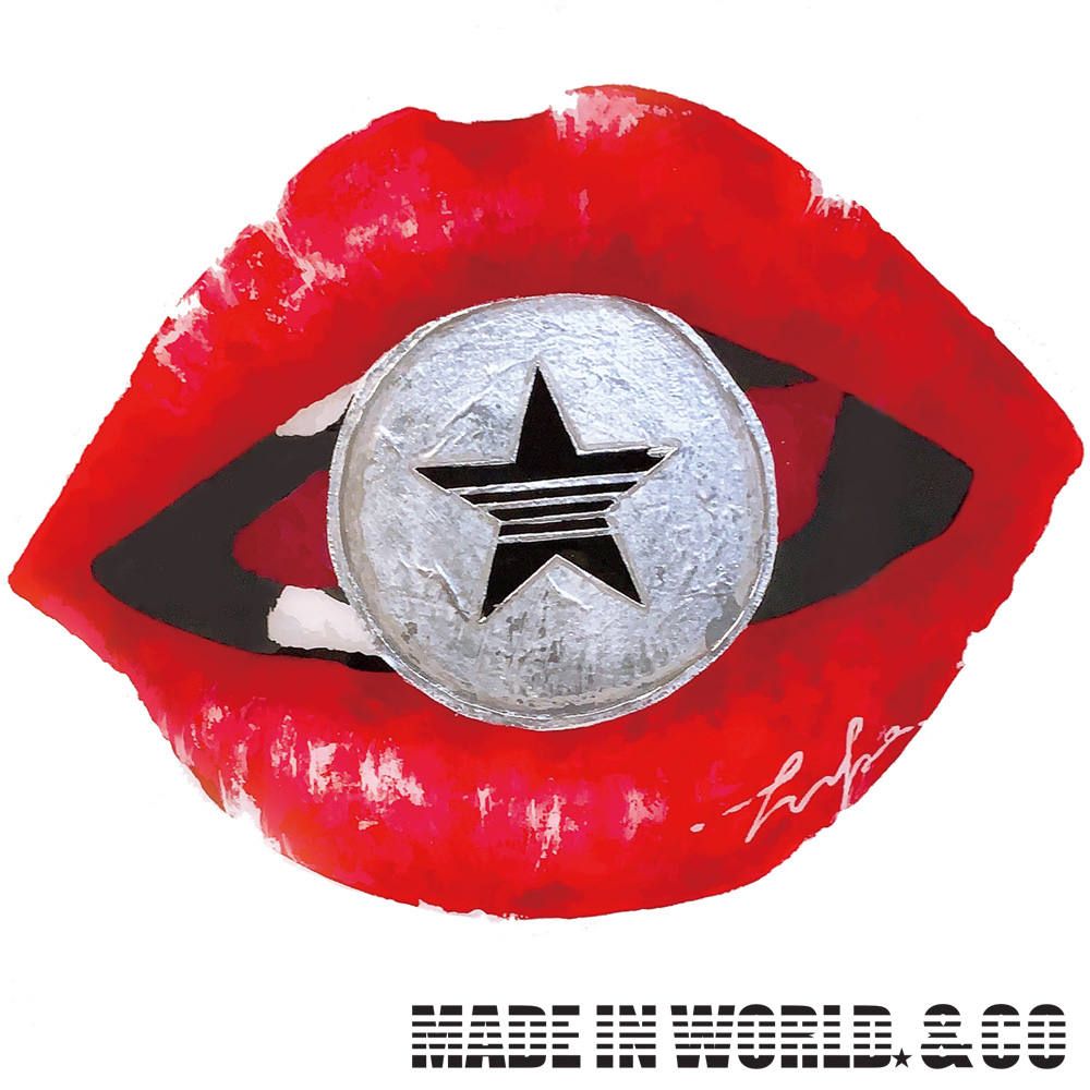 《MADE IN WORLD☆&CO × HARUKA ART》 コラボレーションキャップ