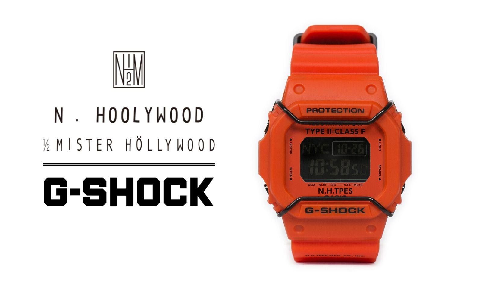 N.HOOLYWOOD × G-SHOCK】 10点限定アイテム発売開始!! | chemical ...