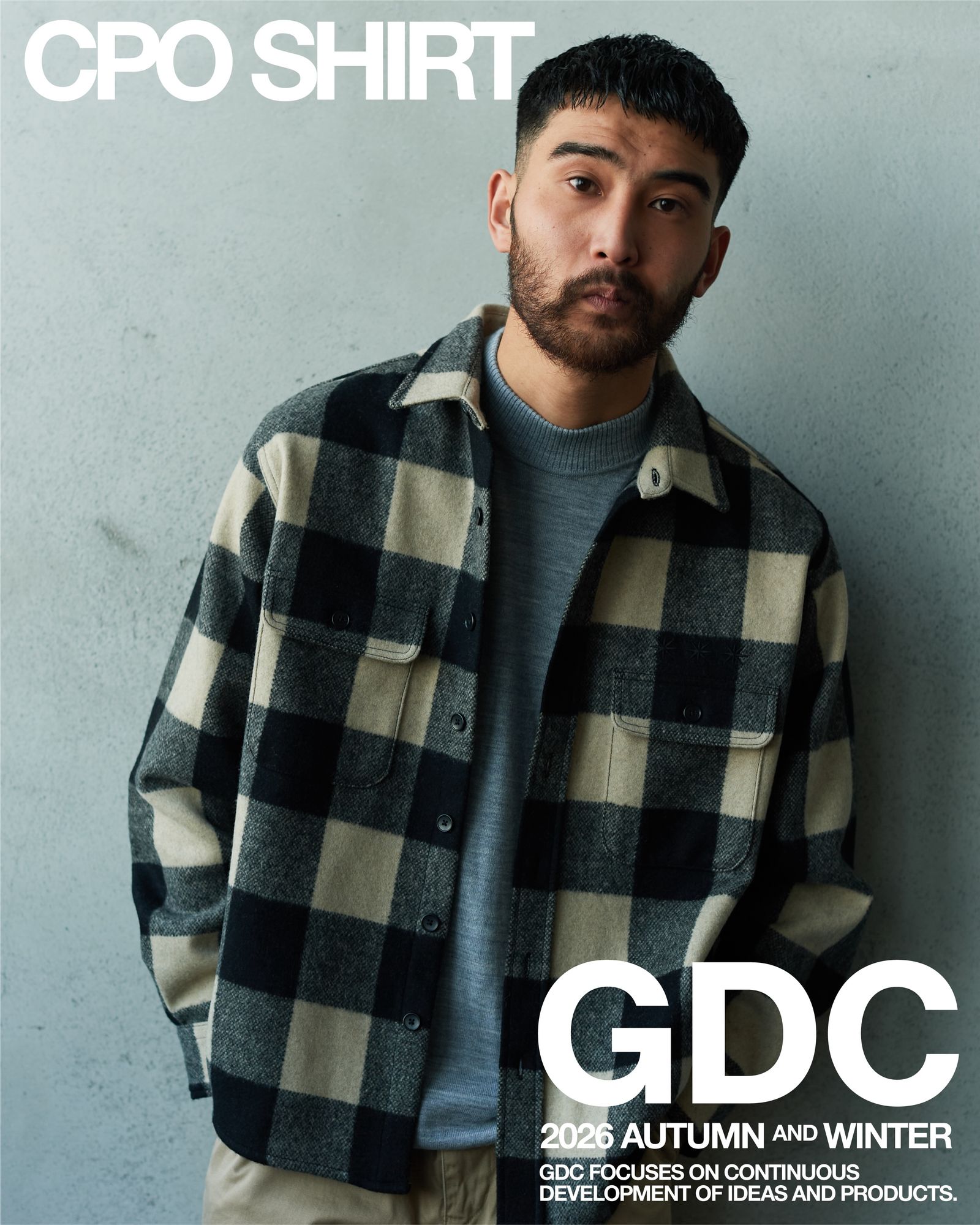 CPO Shirt - Black / CPOシャツジャケット / GD0469