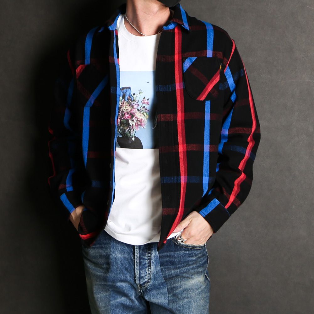 RATS - YARN DYED COTTON CHECK SHIRT / チェックシャツ / 23'RS