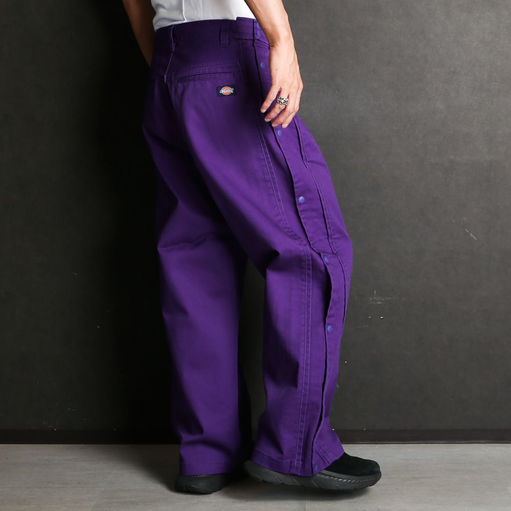 × DICKIES / BASKETBALL PNTS - PURPLE / ワイドパンツ / KR-PT-U09