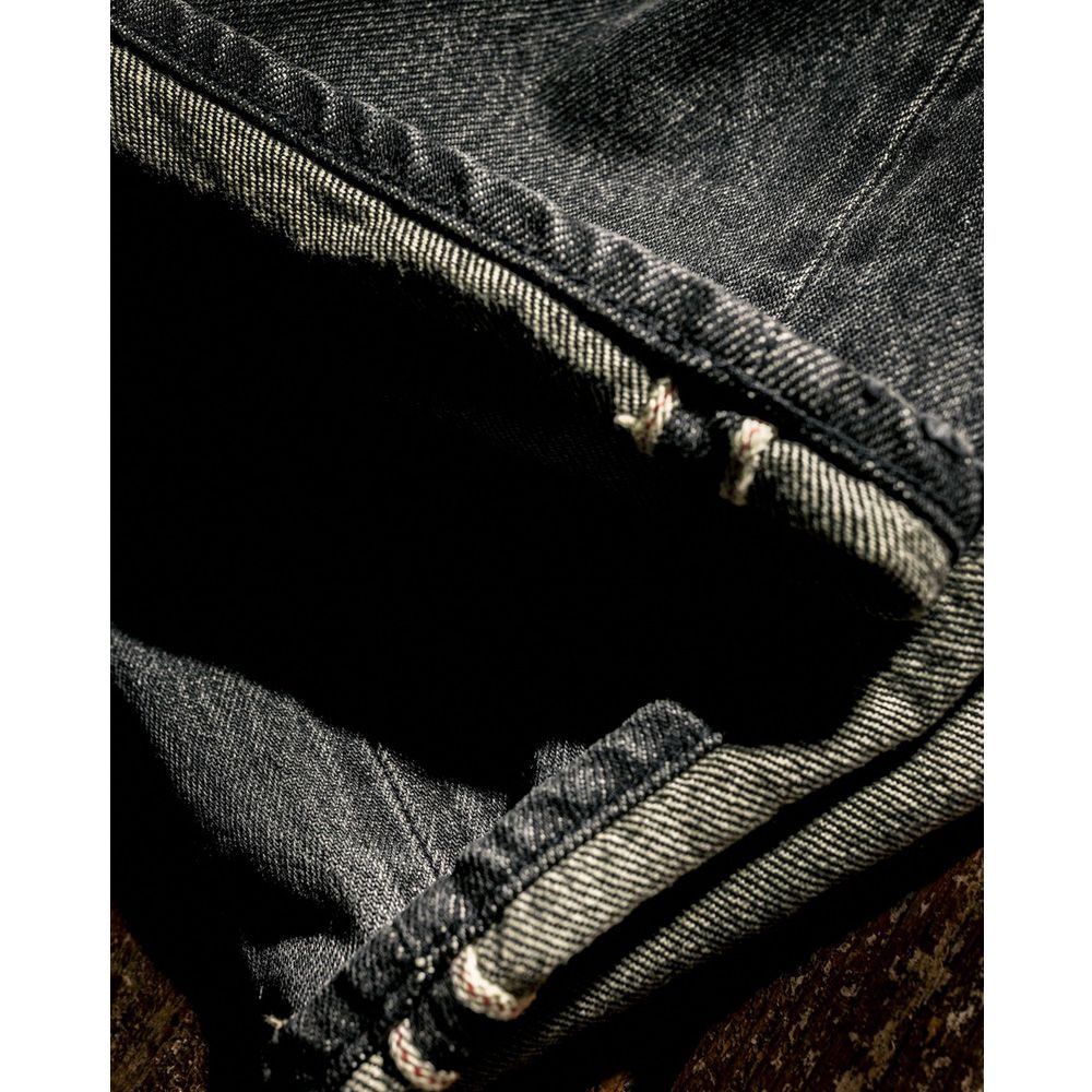 MVC type-XX denim pants (used washed) - Black / デニムパンツ / MVC-PT04