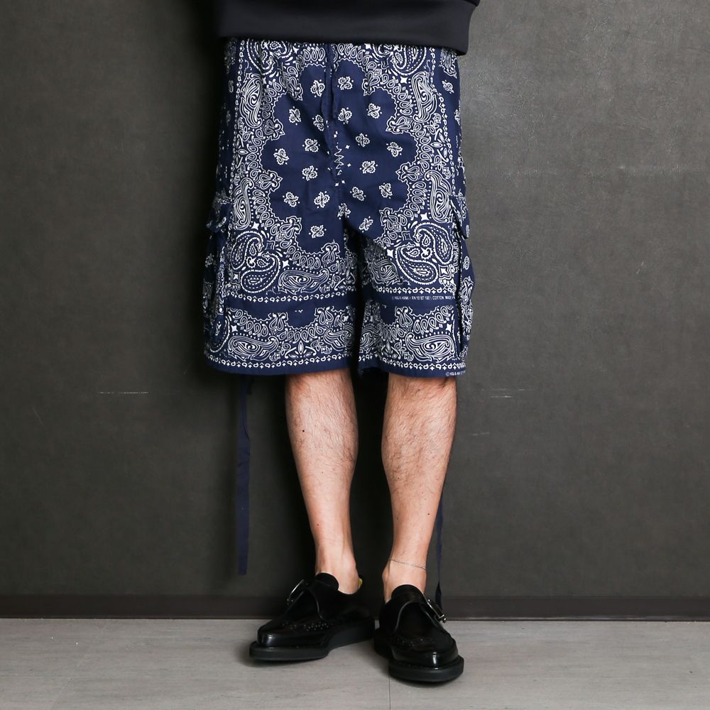 VICTIM - ×HAV-A-HANK / PAISLEY SHORTS / ペイズリー ショーツ / VTM