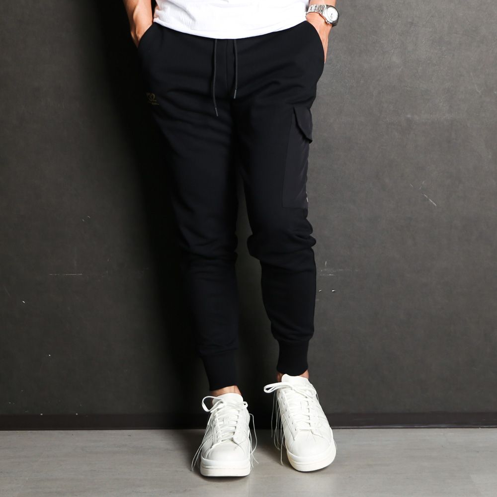 TEXTURE MIX SWEAT PANTS / スウェットパンツ / 13503