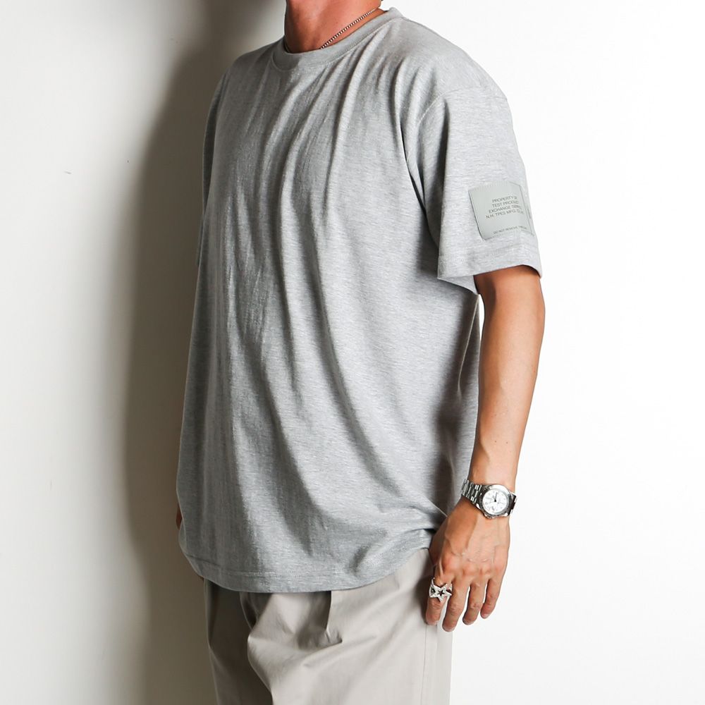 × INVINCIBLE®︎ / CREW NECK  T-SHIRT - GRAY / 9245-CS84