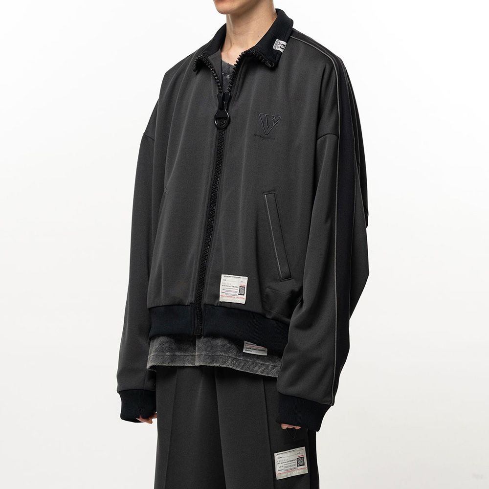 Wide Back Track Jacket - BLACK / ワイドバック トラックジャケット / A17JK561
