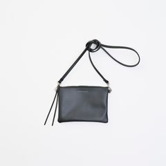 LEATHER SHOULDER BAG / PVCレザー ショルダーバッグ/ VTM-21-A-011