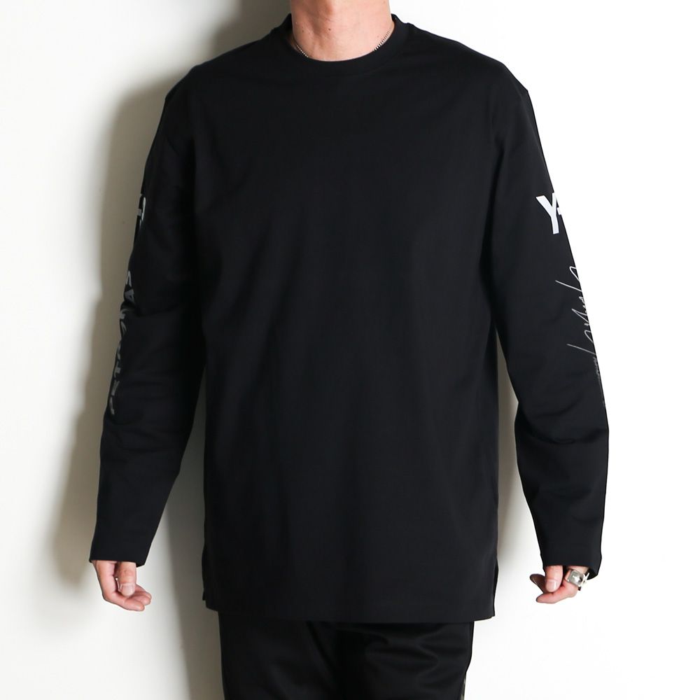 Y-3 MERCEDES-AMG PETRONAS FORMULA 1 TEAM CHAOS LOGO LONG SLEEVE TEE / Tシャツ / KR2372