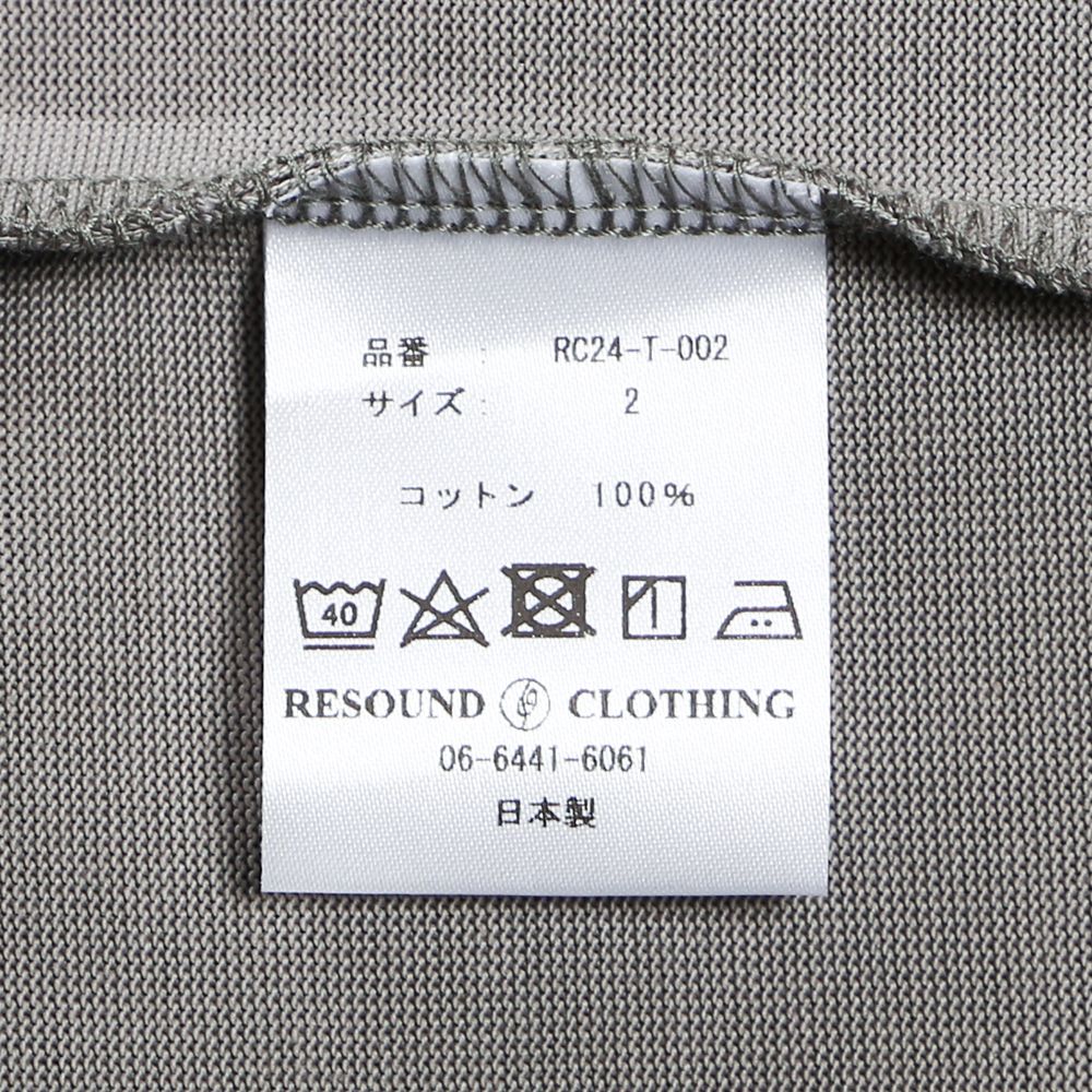 California BASIC T / クルーネック Tシャツ / RC24-T-002