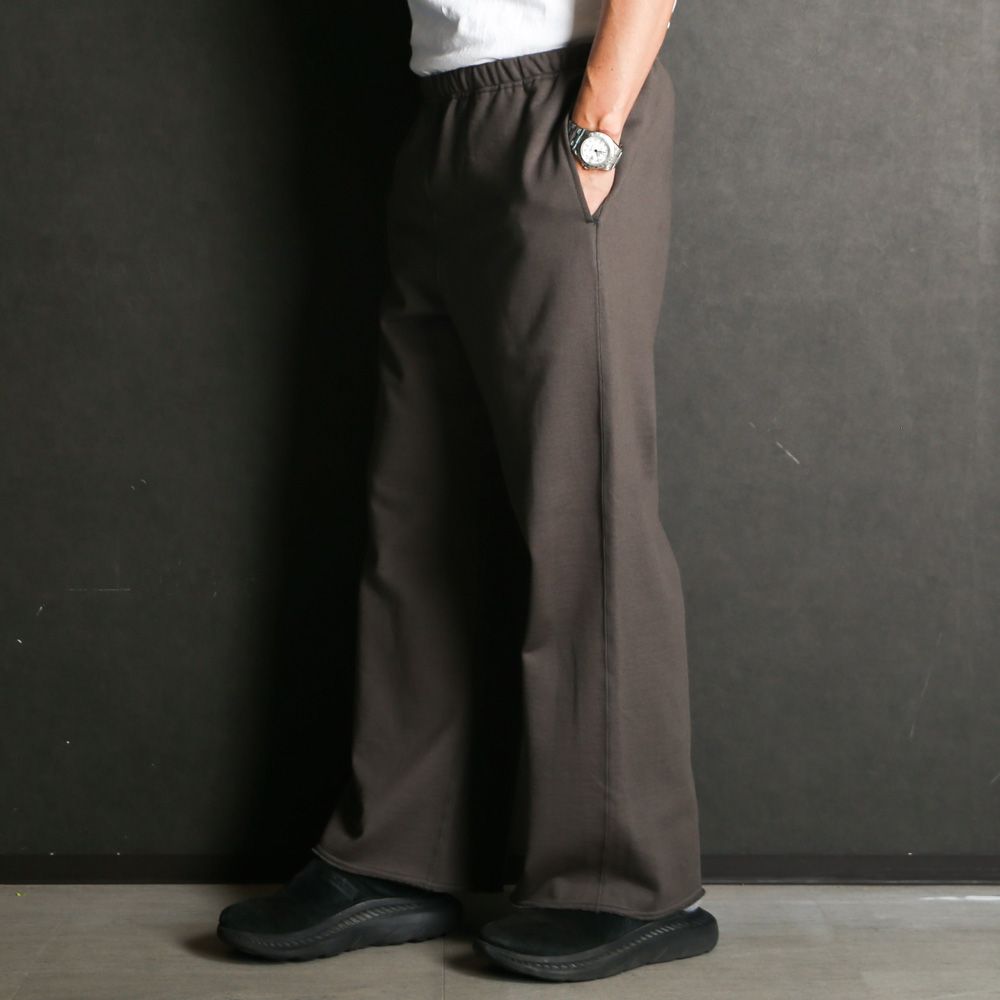 GYM PANTS - CHARCOAL / オーガニックコットンヘビー吊裏毛 - ジムパンツ / A25D03PT01C