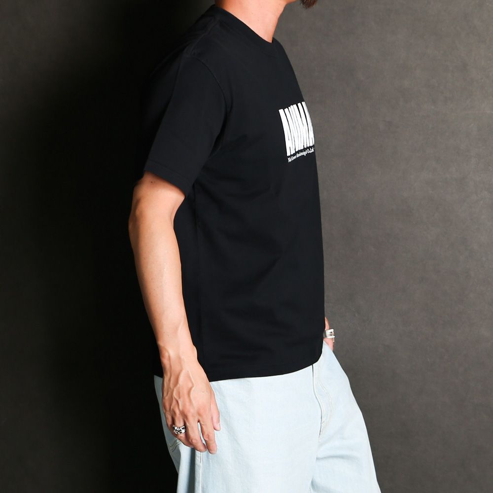 【ラスト1点-サイズXXL】 ANIMAL X TEE - BLACK / Tシャツ / 24'SPT-0701