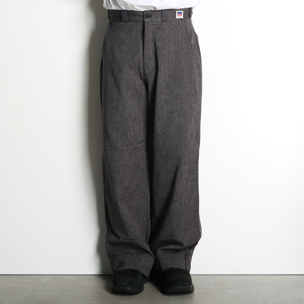 × BIG MAC / BLACK CHAMBRAY WORK PANTS / 2262-PT60-026