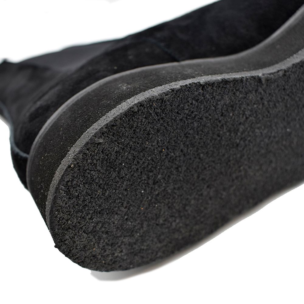 MINEDENIM - Suede Leather Side Gore Boots - BLK / MGK-005 MINEDENIM - Suede Leather Side Gore Boots - BLK / MGK-005