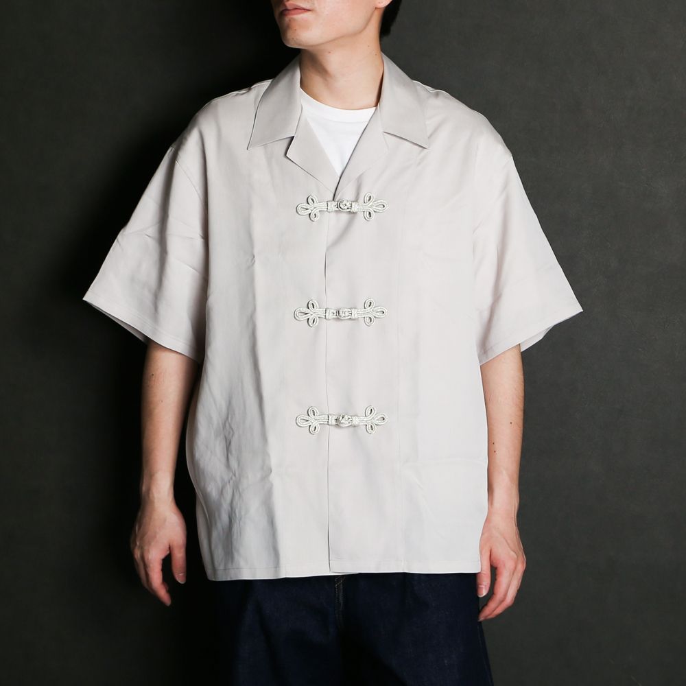 superNova. - Short sleeve flog button shirt / オープンカラーシャツ