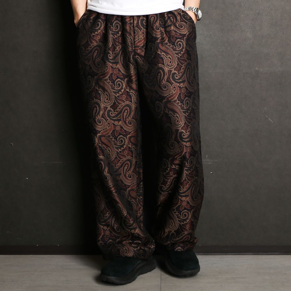 superNova. - Relax easy pant - Paisley jacquard / イージーパンツ ...