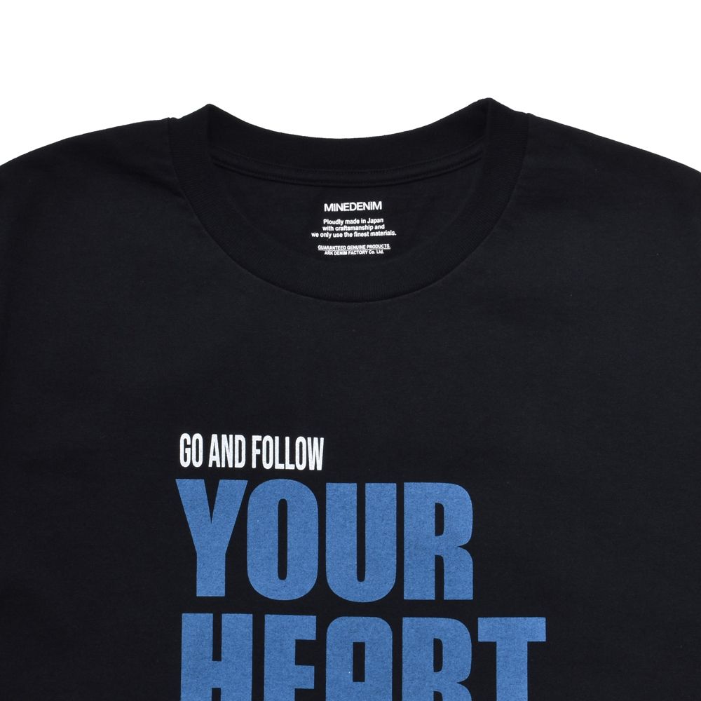 Go And Follow Your Heart T-SH - BLK / 2604-4003