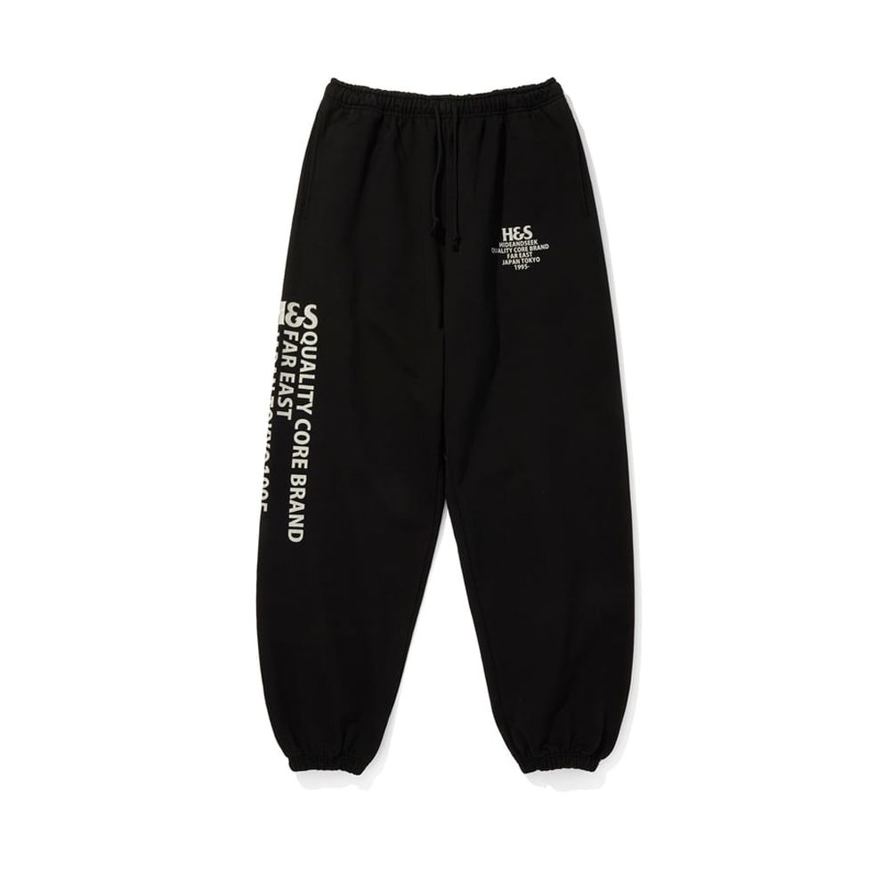 H&S Sweat Pant (25aw) - BLK / スウェットパンツ / HP-100825
