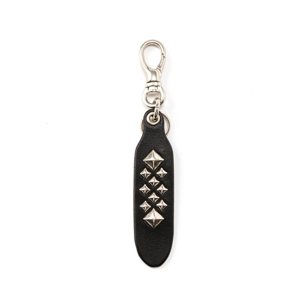 STUDS LEATHER KEY RING ＜TYPE C＞ / CL-26SS013LE