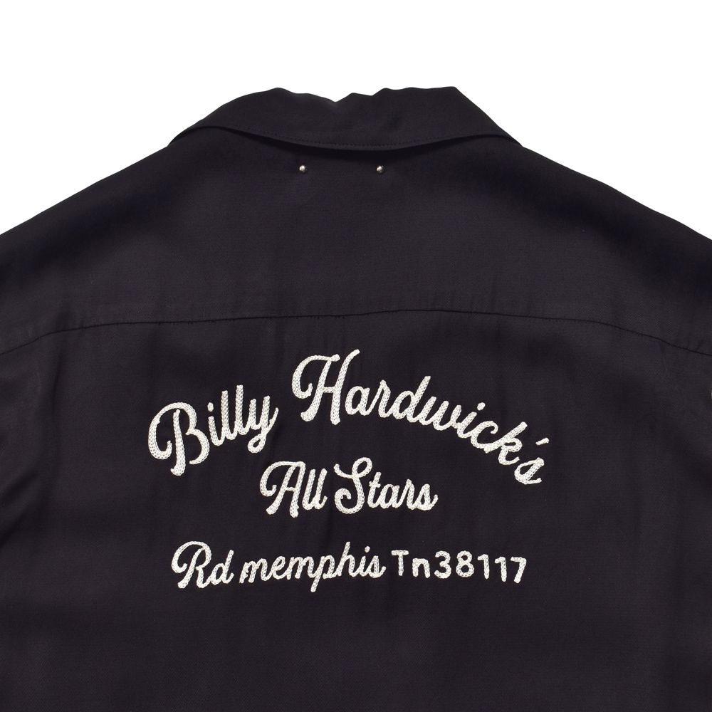 B.H.All Stars Rayon Bowling SH - BLK / 2604-5001