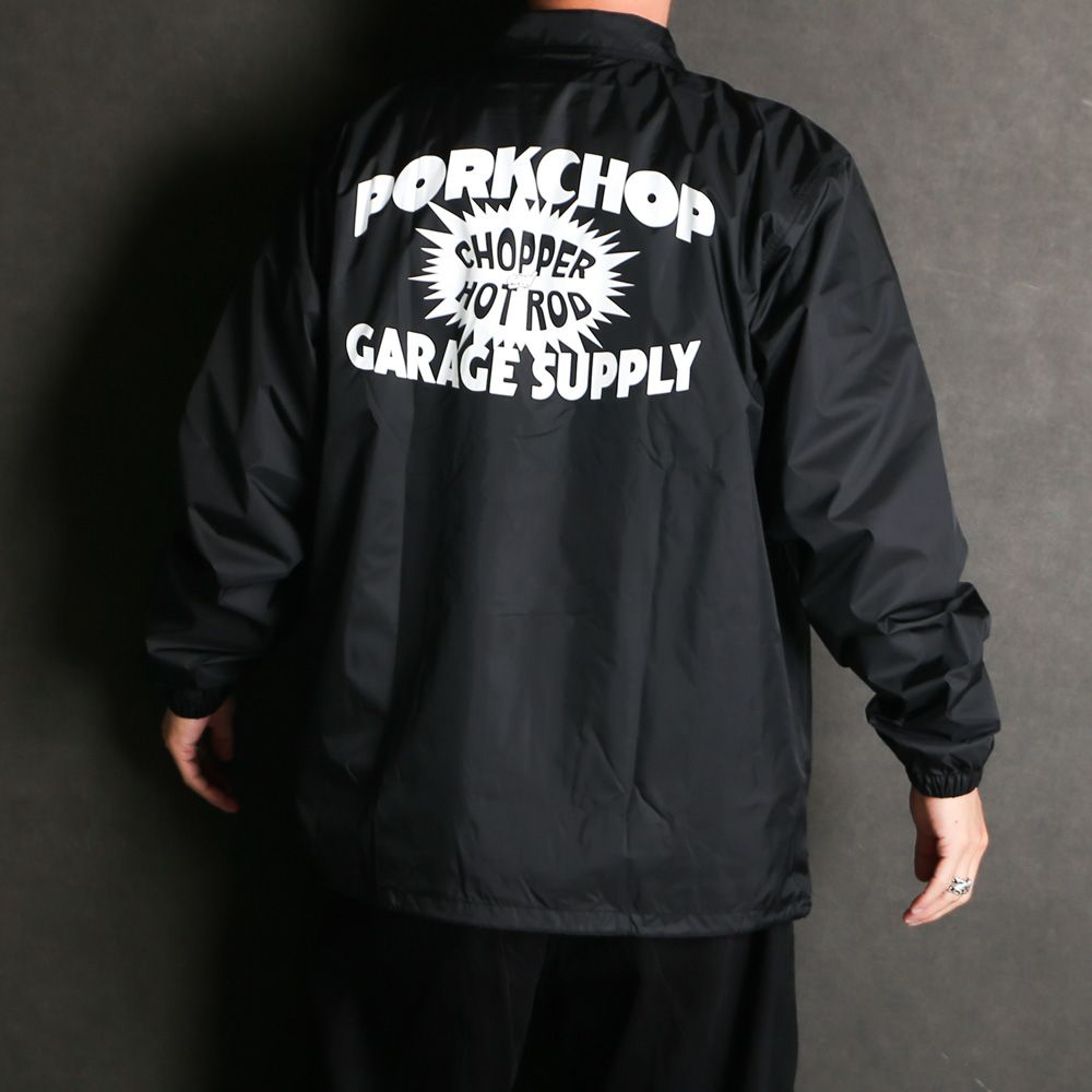 BOMB COACH JKT - BLACK / コーチジャケット