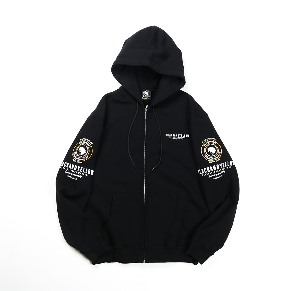 ZIP HOODIE TYPE-B / プリント ジップアップパーカー / 21'RTC-0203B