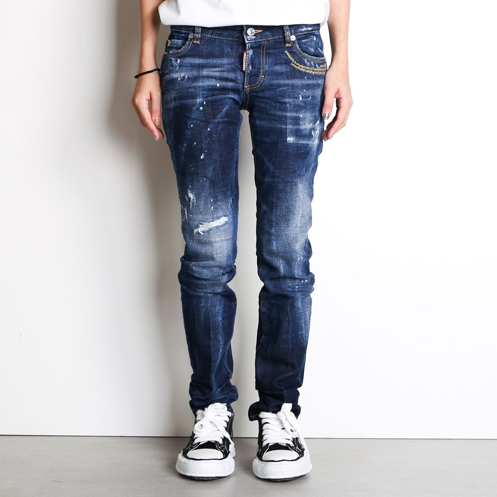 DSQUARED2 - 【ラスト1点-サイズ34】 【レディース】 Jennifer Jean / ジェニファー ジーンズ /  S72LB0359/S30664 | chemical conbination