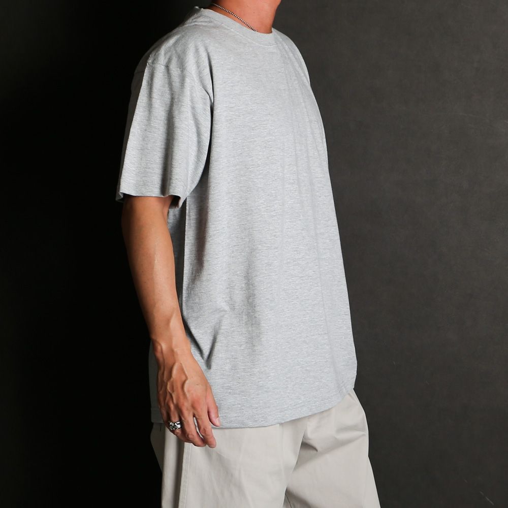 × INVINCIBLE®︎ / CREW NECK  T-SHIRT - GRAY / 9245-CS84