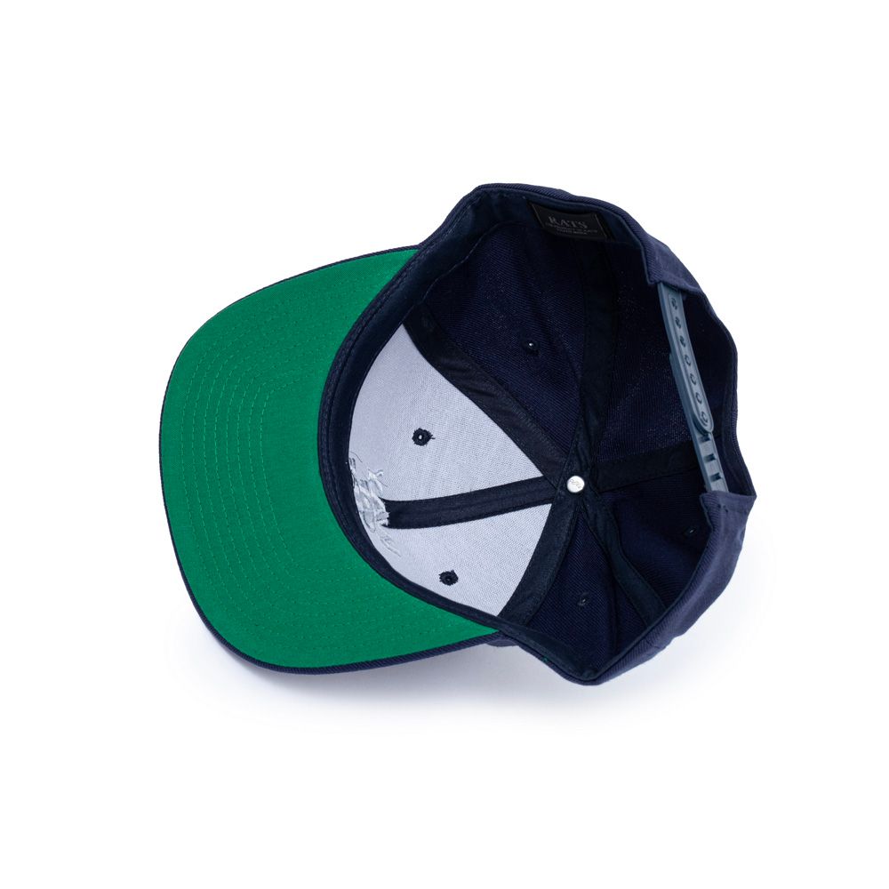 EMBROIDERY CAP "WAY OF LIFE" - NAVY × NAVY / 24'SPA-0102