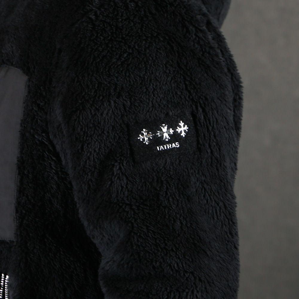 MENFI メンフィ - BLACK / ボア フードブルゾン (フリース) /  MJXA0212033588