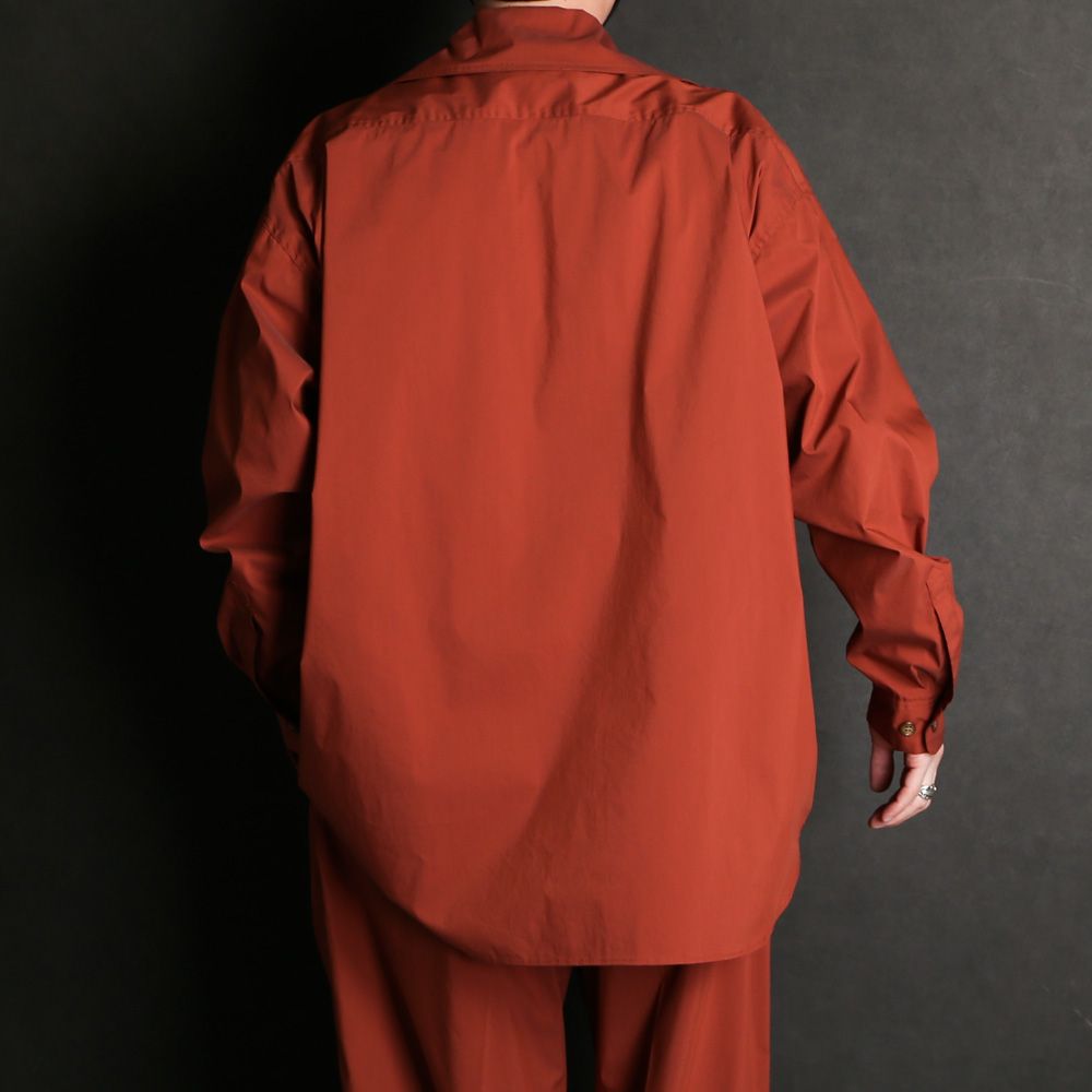 TC WEATHER BIG SH / ビックシルエットシャツ / 377104