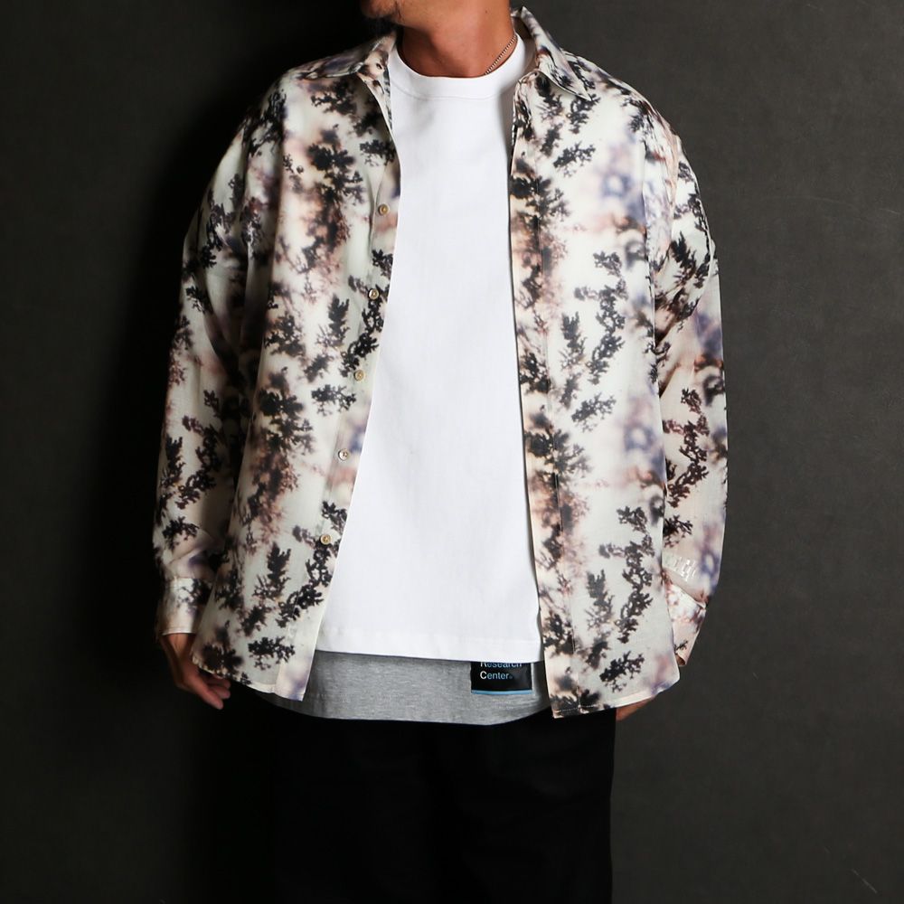 "DENDRIC AGETE" GAUZE REGULAR SHIRT / ガーゼシャツ / TA24SS-SH027