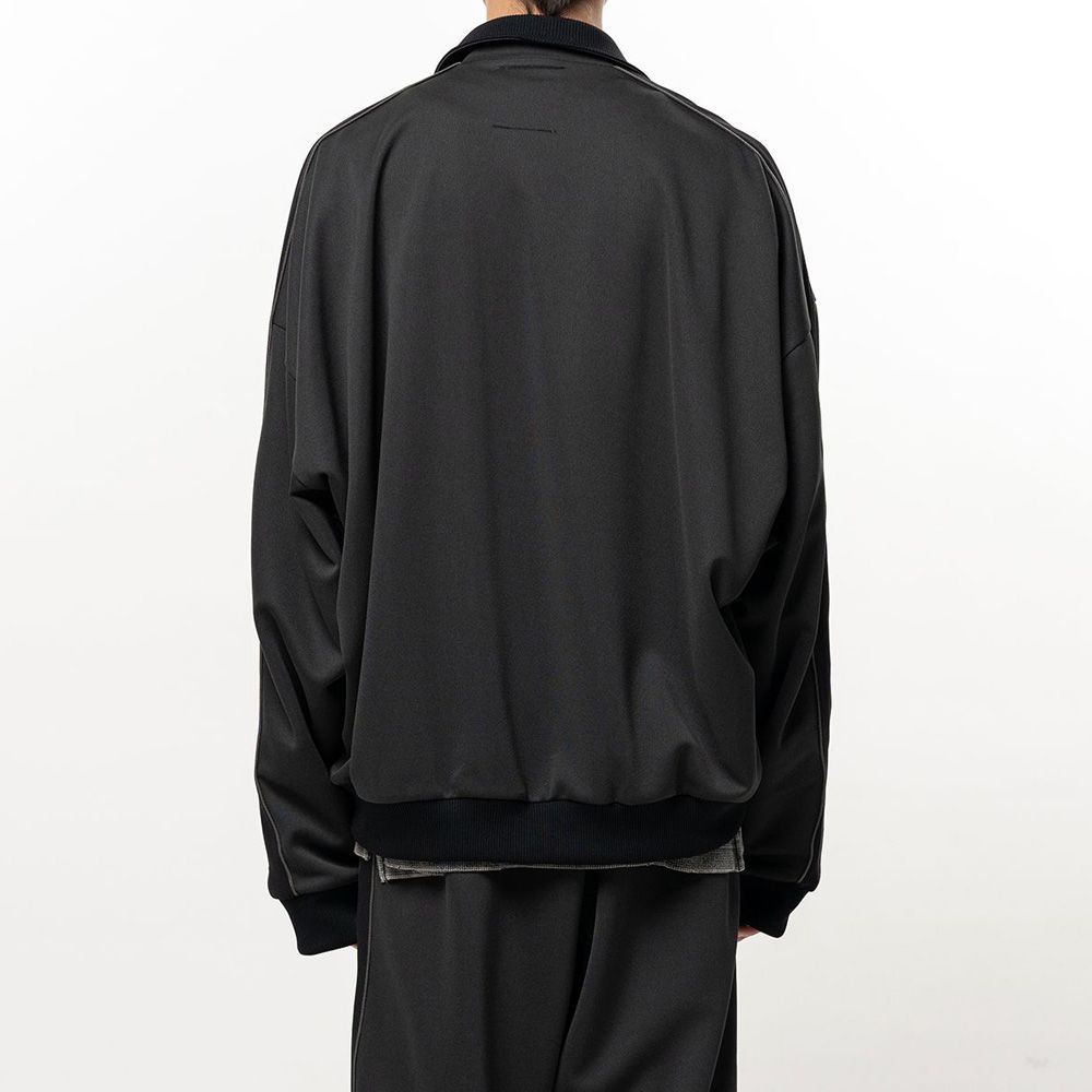 Wide Back Track Jacket - BLACK / ワイドバック トラックジャケット / A17JK561