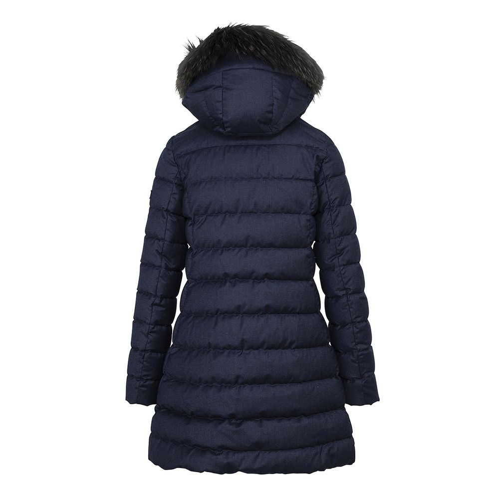 【レディース】 LAVIANA ラヴィアナ - NAVY / ミドル丈ダウンコート / LCKA0739013588