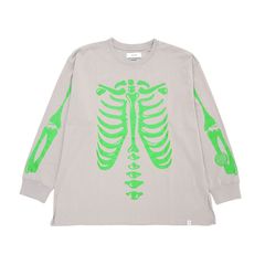 BONES PRINT TEE / ロングスリーブTシャツ / ABH-TEE-U09