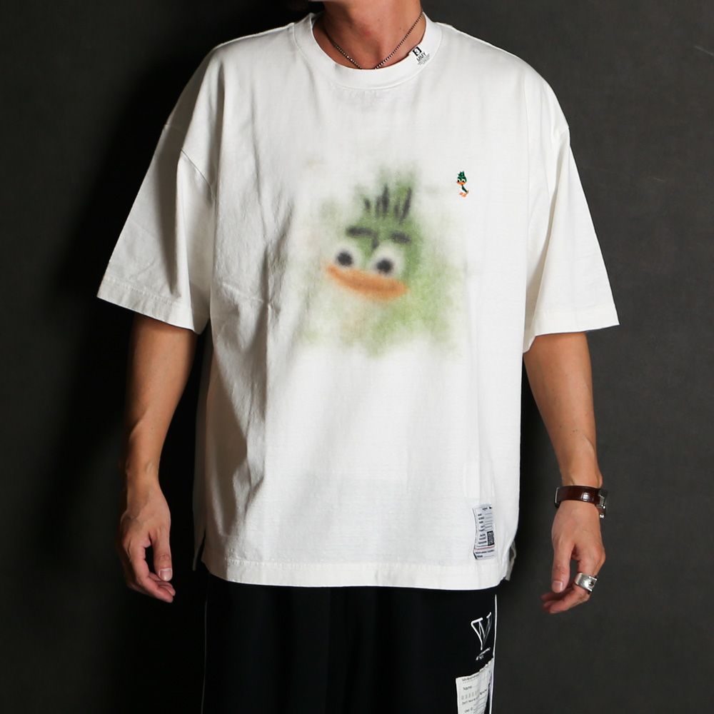 Leon Printed Tee - WHITE / レオン プリンテッド Tシャツ / J16TS861