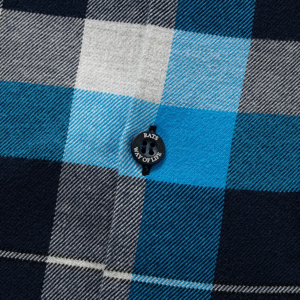 【ラスト1点-サイズL】 COTTON RAYON CHECK SHIRT / コットンレーヨンチェックシャツ / 25'RS-0306