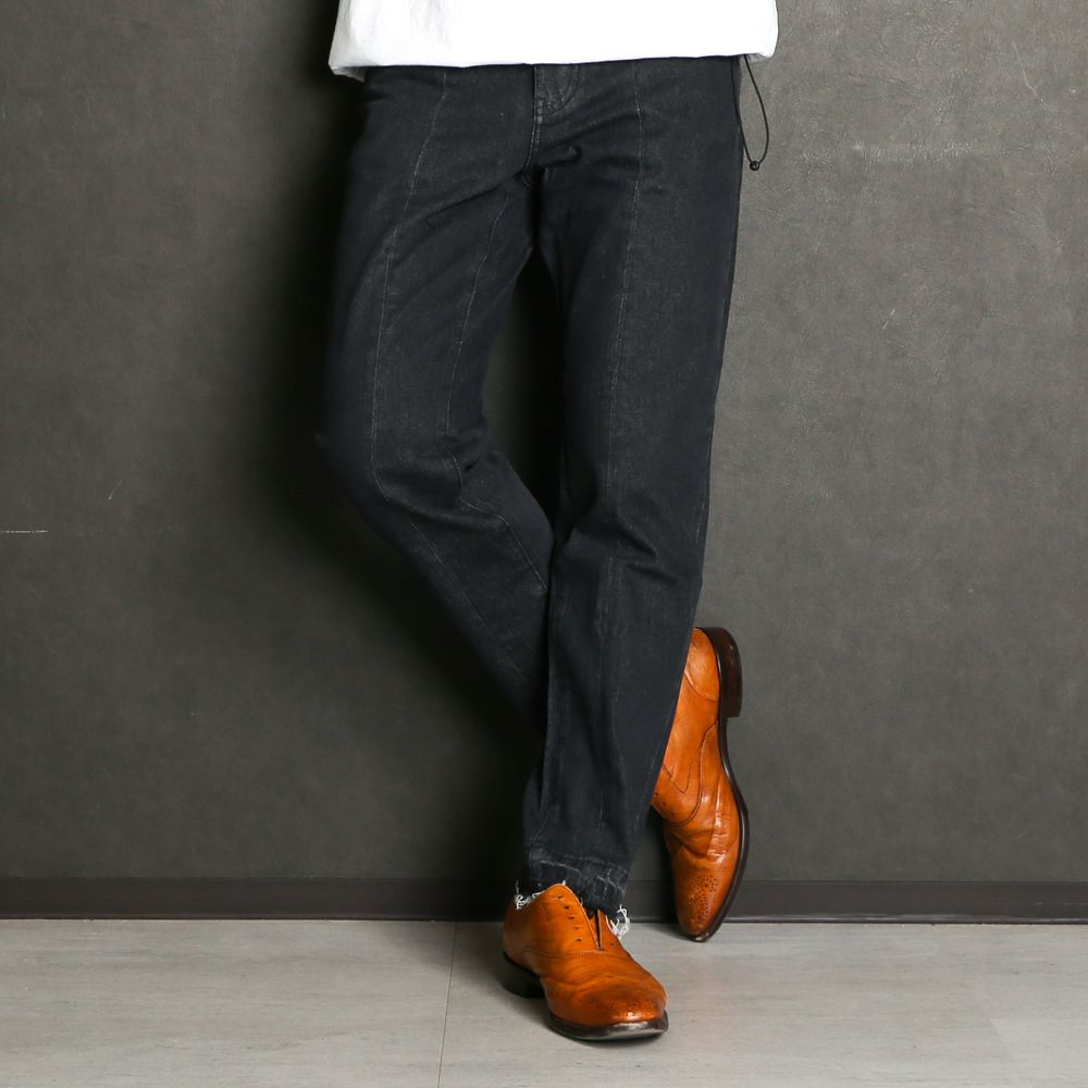 WASHED DENIM PANTS / センタースリット デニムパンツ / VTM-21-P-032