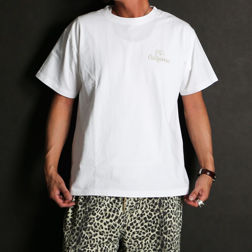 SD US Cotton Logo T - White / Tシャツ / TSOAC100