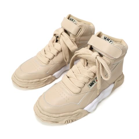 "FREDDIE HIGH" original sole leather High-Top sneaker / A08FW701