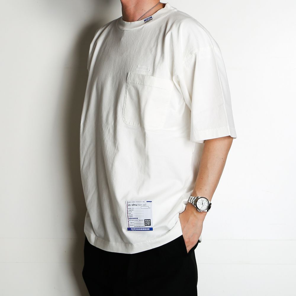【in・stru(men-tal).】 embroidery  T-shirt / I08TS531