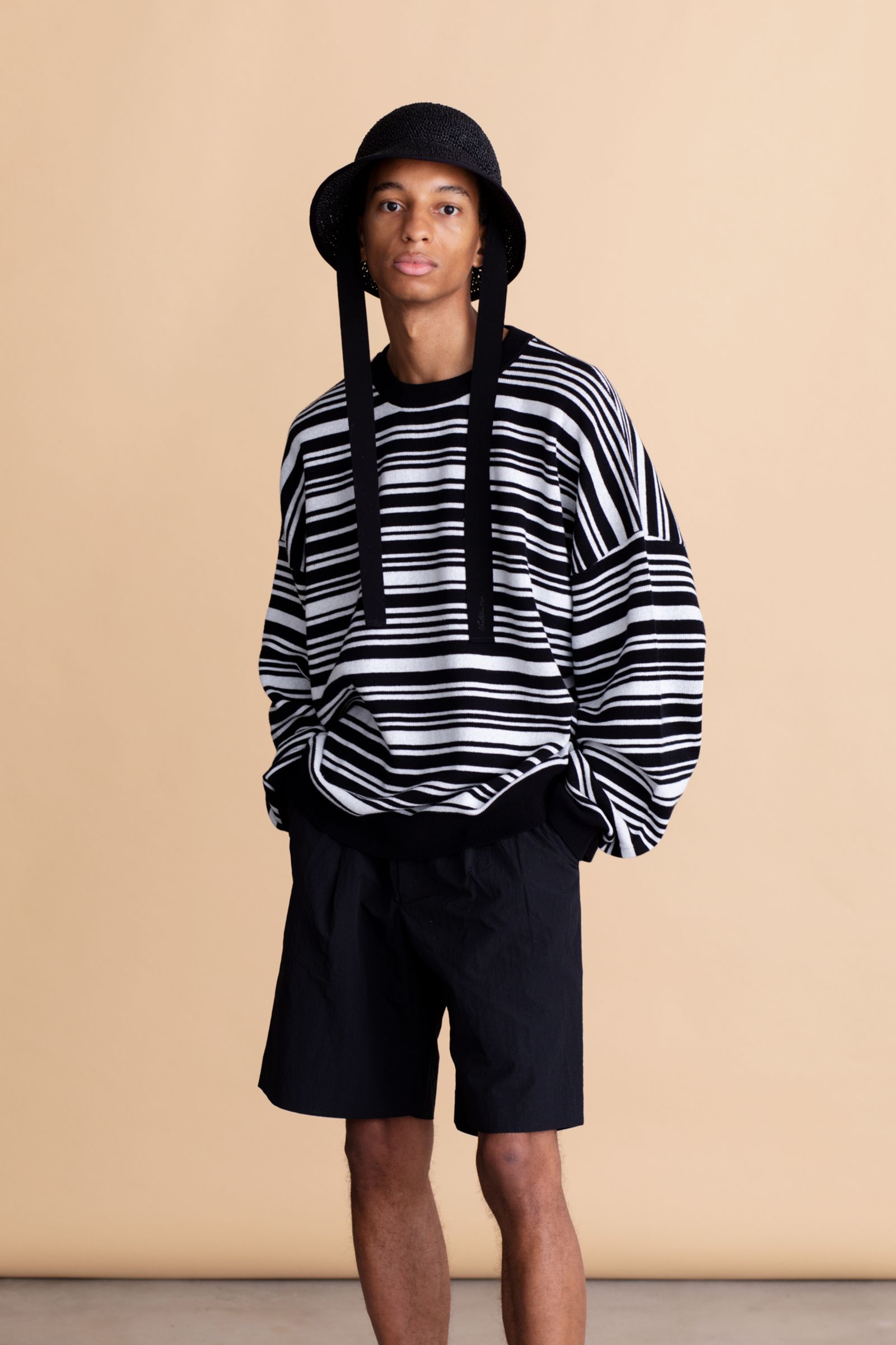 VICTIM - BIG BORDER KNIT / ボーダー ニット / VTM-23-N-017