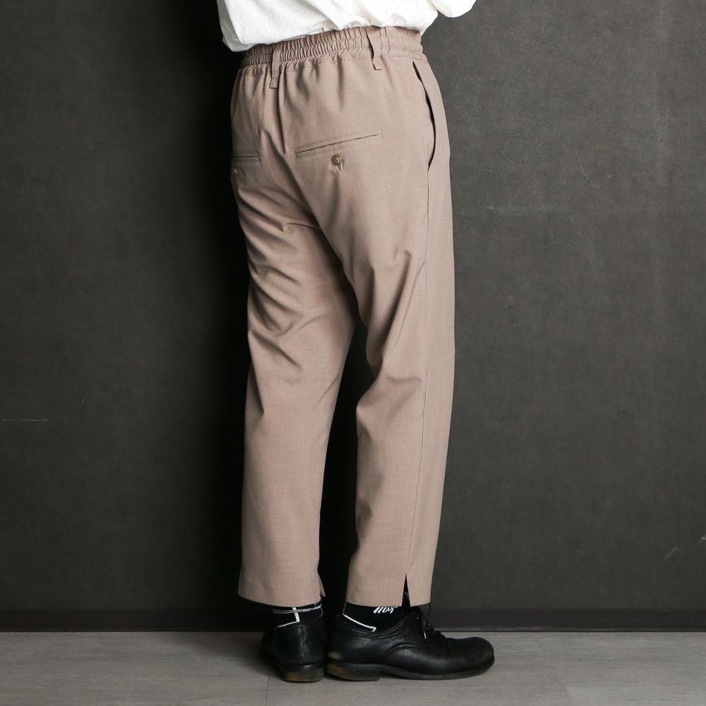 REFLAX WEATHER CLOTH PT / サイドスリット テーパードパンツ / 479102